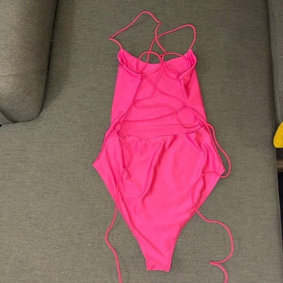 Hot pink bodysuit - Picture 2 of 2